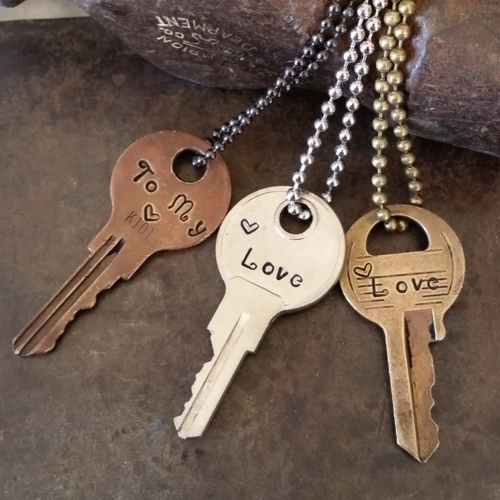 Key to My Heart Love Necklace